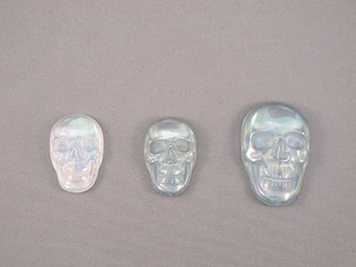 Aqua Aura Crystal Skulls