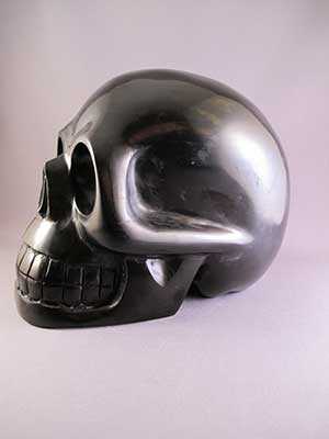 Jet Crystal Skulls