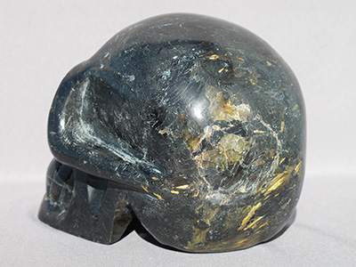 Nuummite Crystal Skulls