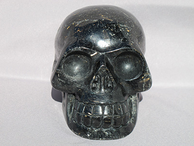 Nuummite Crystal Skulls