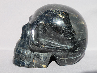 Nuummite Crystal Skulls