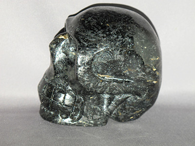 Nuummite Crystal Skulls