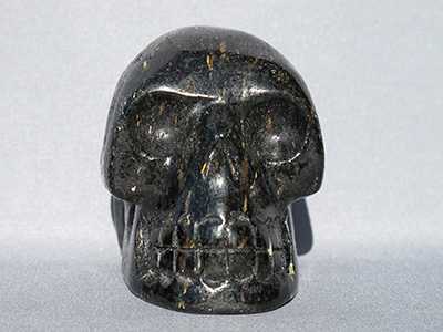 Nuummite Crystal Skulls