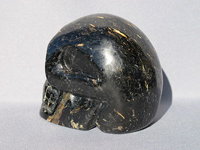 Nuummite Crystal Skulls